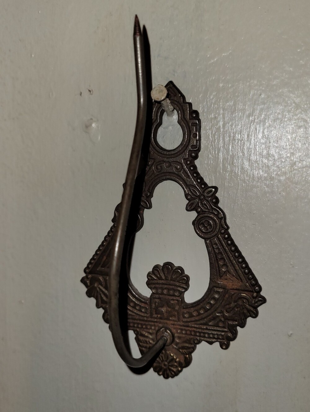 Vintage Brass Receipt Holder
